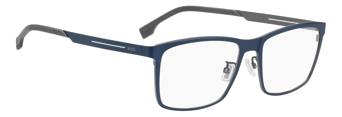 Brillen hugo boss boss 1999/g 4nz azul rectangular masculino größe 57mm - Detailansicht