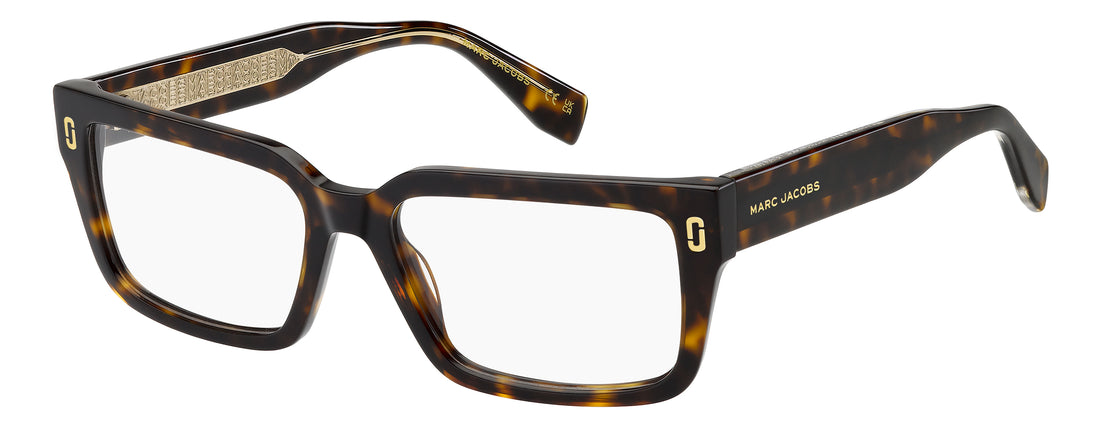 Brillen marc jacobs mj 1150 086 havana rectangular femenino größe 53mm - Hauptansicht