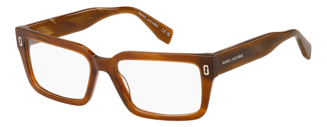 Brillen marc jacobs mj 1150 ex4 marron rectangular femenino größe 53mm - Hauptansicht