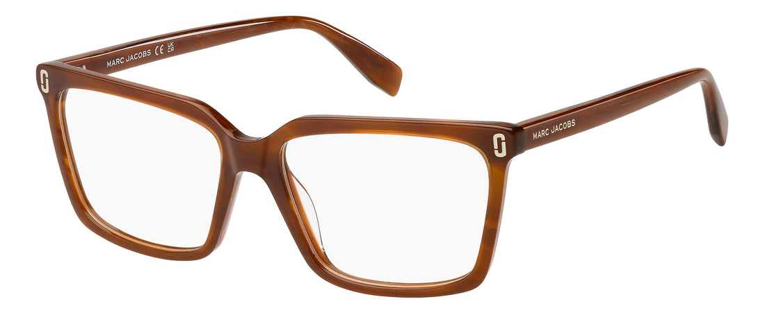 Brillen marc jacobs mj 1151 ex4 marron rectangular femenino größe 55mm - Hauptansicht
