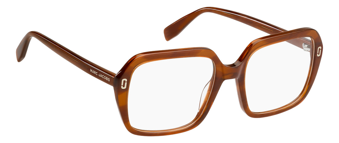 Brillen marc jacobs mj 1152 ex4 marron square femenino größe 54mm - Detailansicht