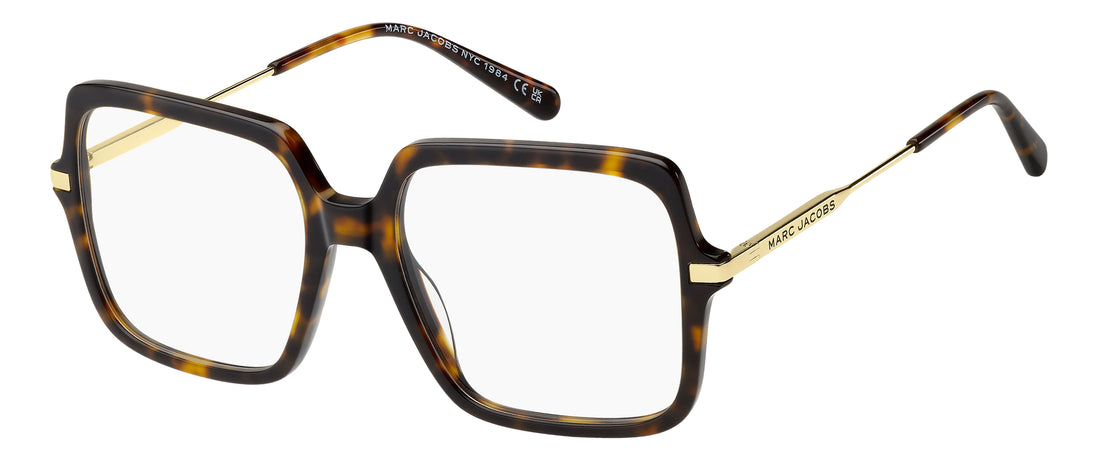 Brillen marc jacobs marc 941 086 havana square femenino größe 53mm - Hauptansicht