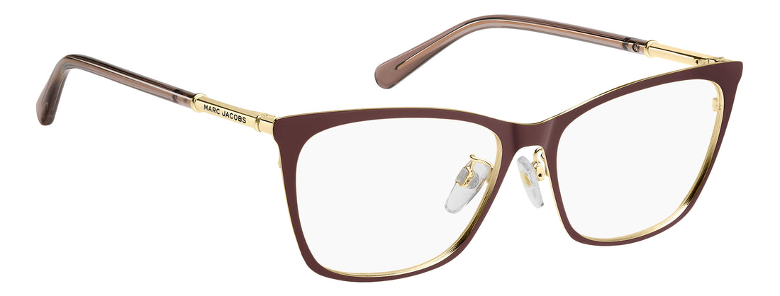 Brillen marc jacobs marc 940/g e28 burdeos rectangular femenino größe 54mm - Detailansicht
