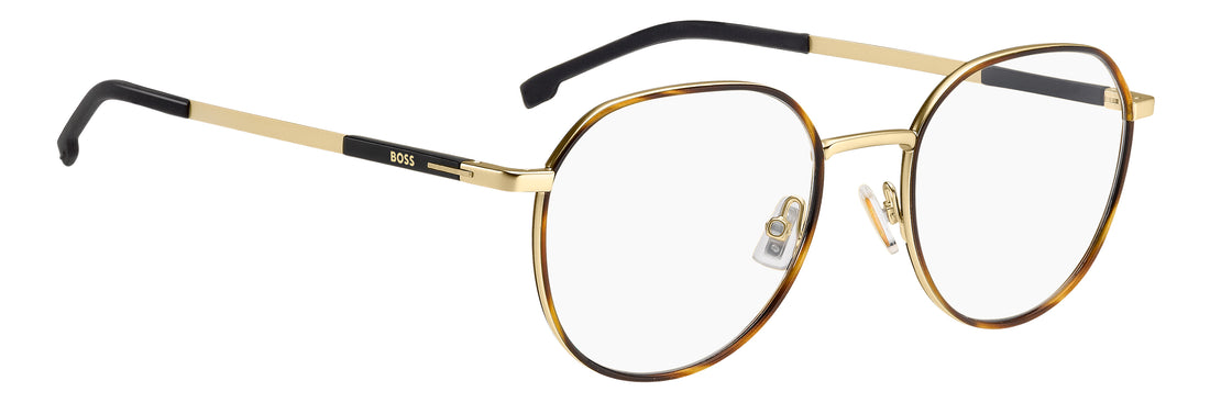 Brillen hugo boss boss 1992 aoz dorado round masculino größe 51mm - Detailansicht