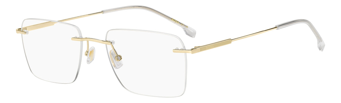 Lunettes de vue hugo boss boss 1998 j5g dorado rectangular masculino taille 57mm - Vue principale