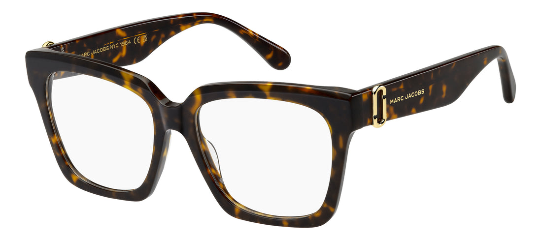 Brillen marc jacobs marc 924 086 havana rectangular femenino größe 53mm - Hauptansicht