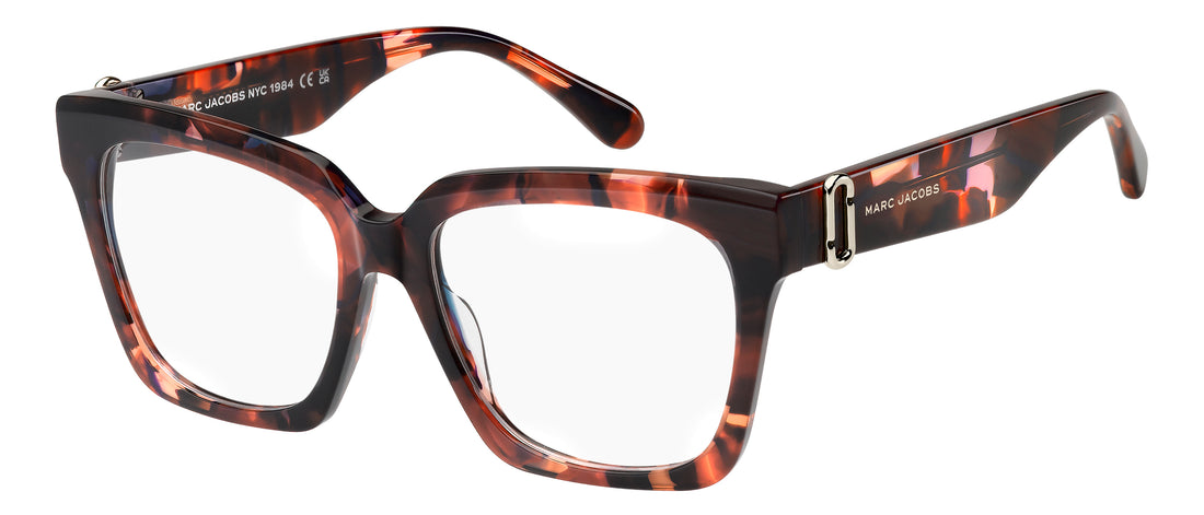 Brillen marc jacobs marc 924 65t havana rectangular femenino größe 53mm - Hauptansicht
