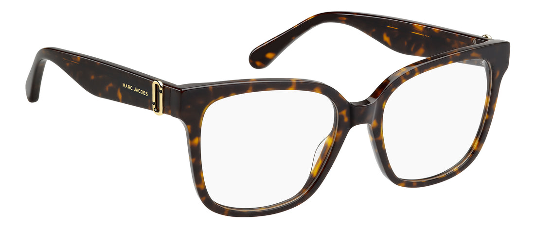 Lunettes de vue marc jacobs marc 927 086 havana rectangular femenino taille 53mm - Vue détaillée
