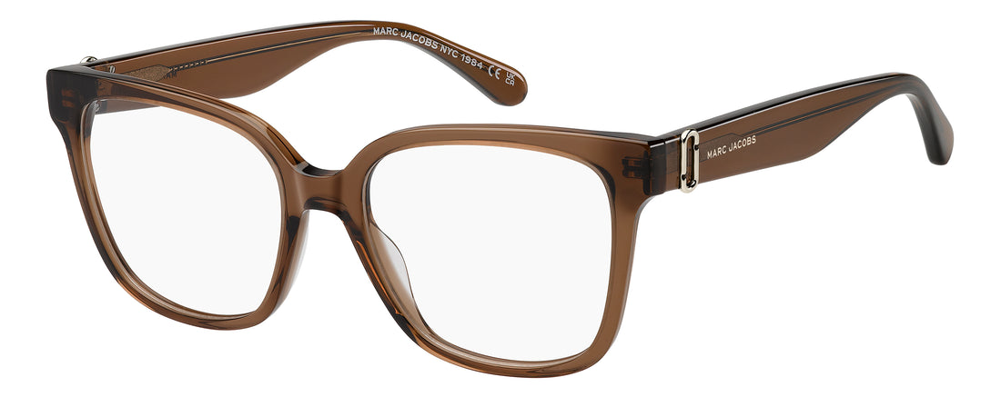 Lunettes de vue marc jacobs marc 927 09q marron rectangular femenino taille 53mm - Vue principale