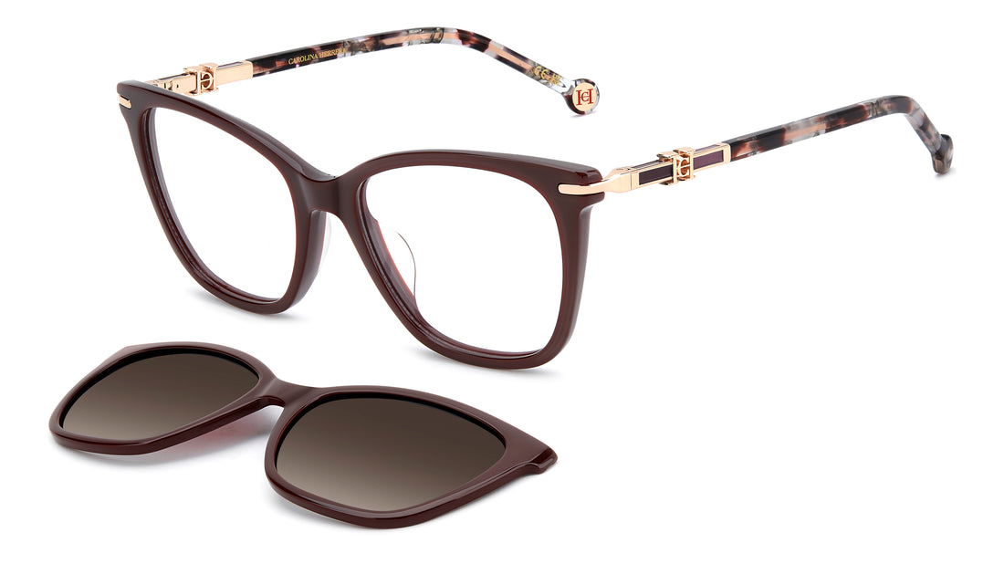 Lunettes de soleil carolina herrera her 0422/g/c lhf la burdeos rectangular femenino taille 54mm - Vue principale