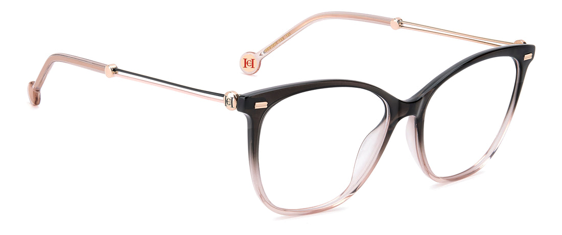 Lunettes de vue carolina herrera her 0425 lk8 negro rectangular femenino taille 54mm - Vue détaillée