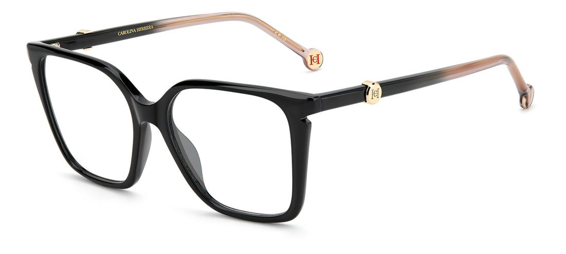 Lunettes de vue carolina herrera her 0436 807 negro square femenino taille 52mm - Vue principale