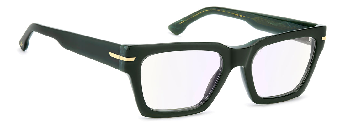 Brillen victoria beckham vb 7021 jri 13 verde rectangular femenino größe 52mm - Detailansicht