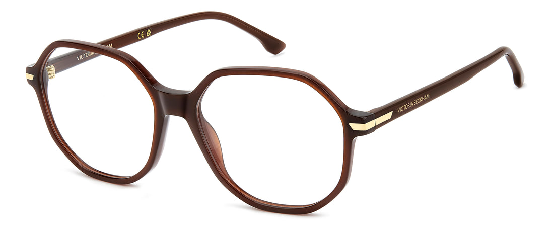 Brillen victoria beckham vb 1031 09q marron round femenino größe 56mm - Hauptansicht