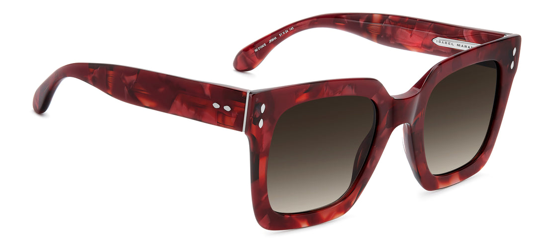 Óculos de sol isabel marant im 0104/s jr9 ha rojo square femenino tamanho 51mm - Vista de detalhe