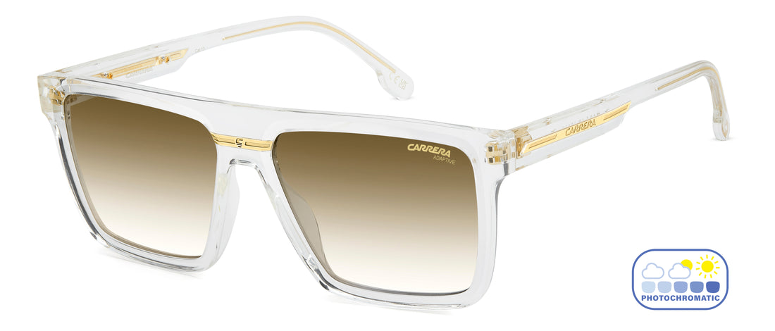 Solglasögon carrera victory c 03/s 900 wb transparente rectangular masculino storlek 58mm - Huvudvy