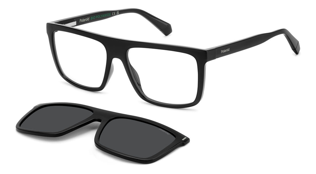 Occhiali da sole polaroid pld 6230/cs 807 m9 negro rectangular flat top masculino taglia 56mm - Vista principale