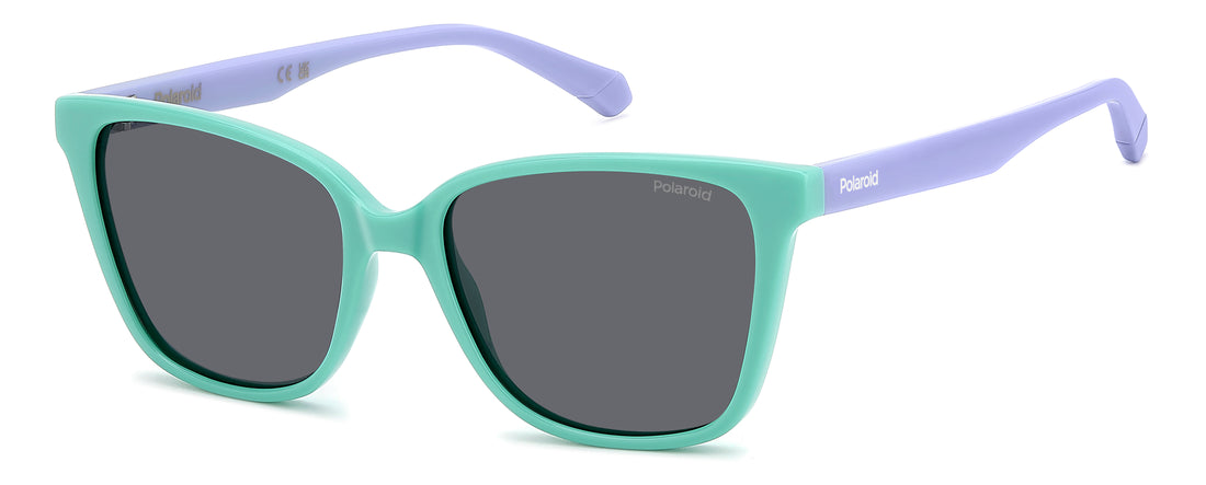 Gafas de sol polaroid kids pld 8062/s wk2 m9 azul rectangular infantil talla 48mm - Vista principal