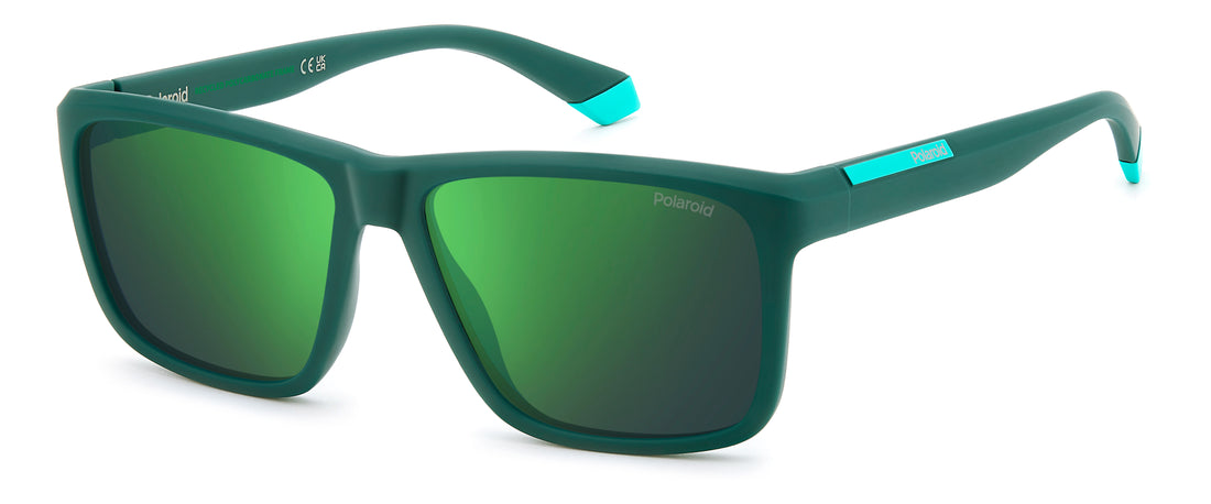 Sonnenbrillen polaroid pld 2164/s 2ml 5z verde rectangular masculino größe 58mm - Hauptansicht