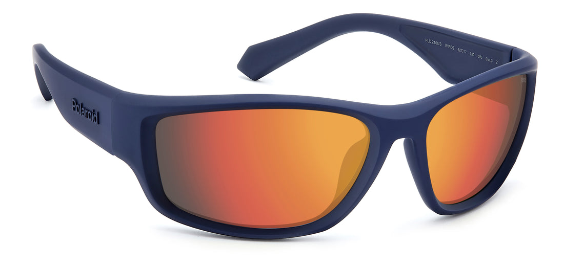 Sonnenbrillen polaroid pld 2166/s wir oz azul rectangular masculino größe 62mm - Detailansicht