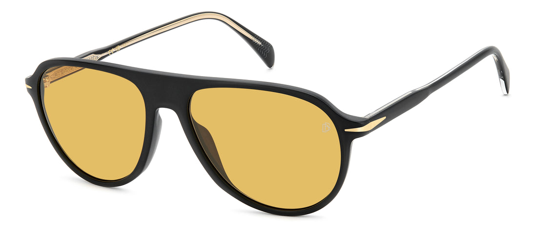 Sunglasses david beckham db 1200/s 003 ho negro pilot masculino size 55mm - Main view