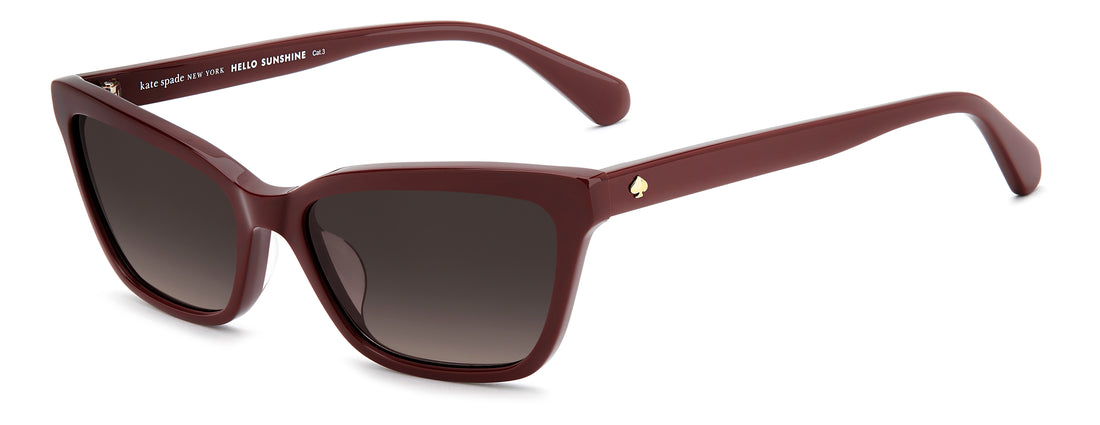Óculos de sol kate spade ks aisha 2/s 6k3 ha burdeos rectangular femenino tamanho 55mm - Vista principal