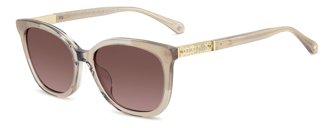 Sunglasses kate spade ks seline 2/s kb7 3x gris rectangular femenino size 54mm - Main view