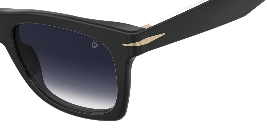 Sunglasses david beckham db 1222/s 807 08 negro rectangular masculino size 53mm - Detailed view