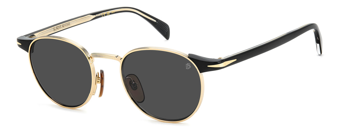 Lunettes de soleil david beckham db 1223/s rhl ir dorado pantos masculino taille 49mm - Vue principale
