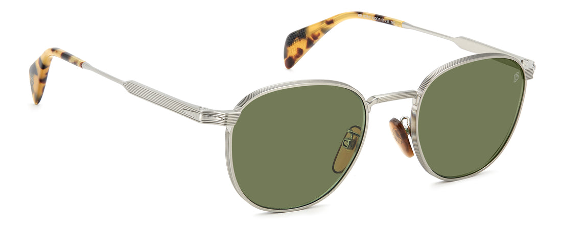 Óculos de sol david beckham db 1228/s 8jd o7 plateado pantos masculino tamanho 51mm - Vista de detalhe