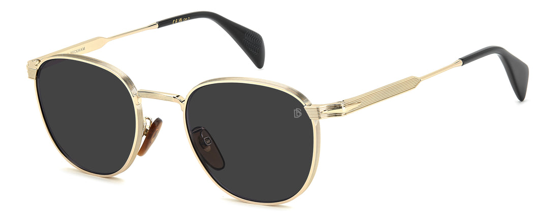 Óculos de sol david beckham db 1228/s rhl 2k dorado pantos masculino tamanho 51mm - Vista principal