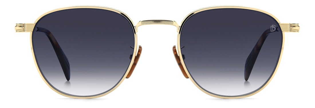 Óculos de sol david beckham db 1228/s rhl 84 dorado pantos masculino tamanho 51mm - Vista de detalhe