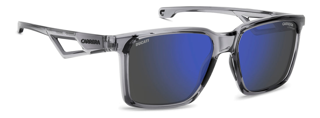 Lunettes de soleil carrera ducati carduc 065/s kb7 xt grey rectangular masculino taille 56mm - Vue détaillée