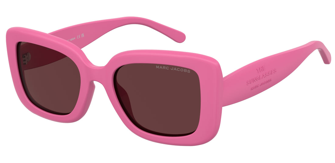 Sunglasses marc jacobs marc 888/s mu1 4s rosa square femenino size 53mm - Main view