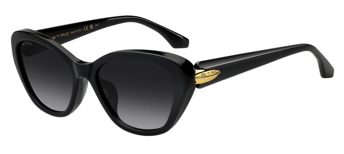 Zonnebrillen etro 0133/f/s 807 9o negro butterfly femenino maat 55mm - Hoofdaanzicht