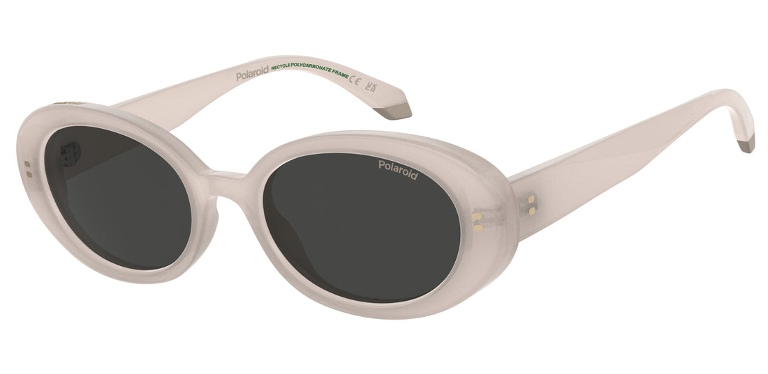 Occhiali da sole polaroid pld 6253/s/x 10a m9 beige oval femenino taglia 52mm - Vista principale