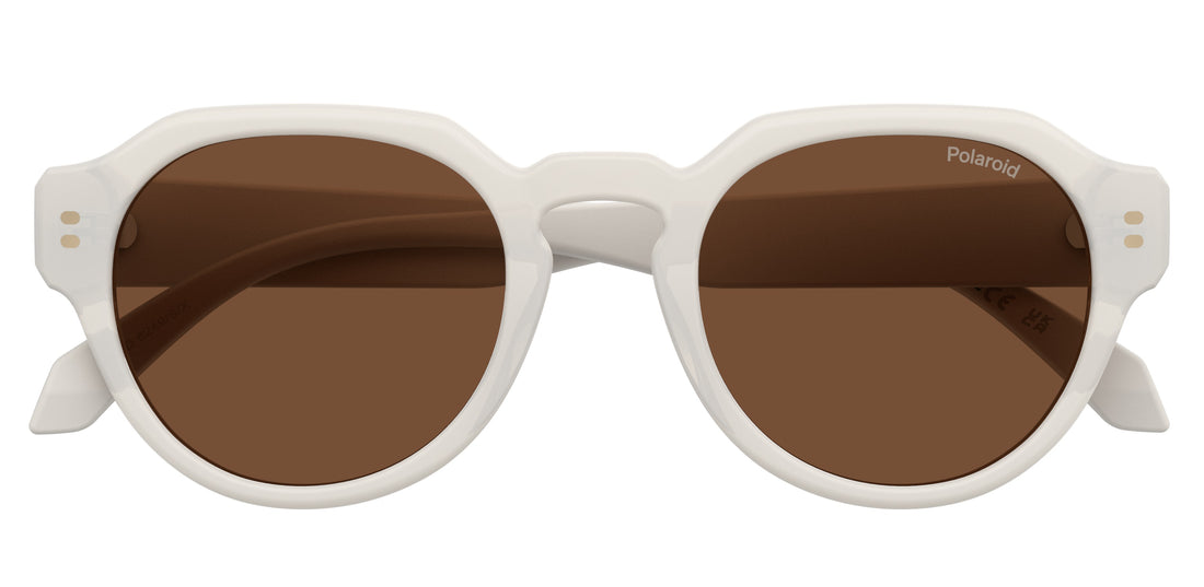 Occhiali da sole polaroid pld 6249/s/x vk6 sp blanco pantos masculino taglia 50mm - Vista dettagliata
