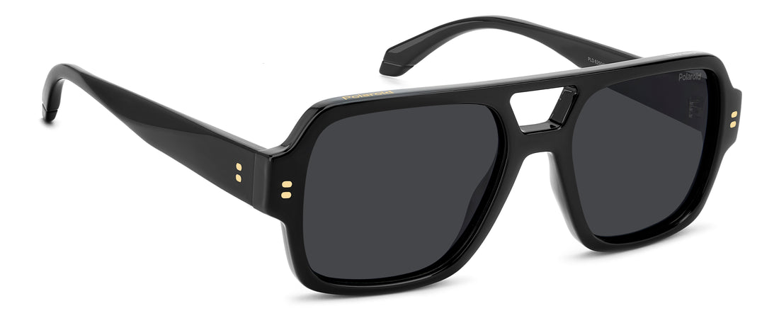 Gafas de sol polaroid pld 6250/s/x 807 m9 negro navigator masculino talla 54mm - Vista de detalle