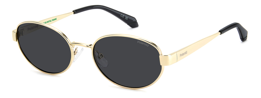 Occhiali da sole polaroid pld 6254/s/x j5g m9 dorado oval femenino taglia 55mm - Vista principale