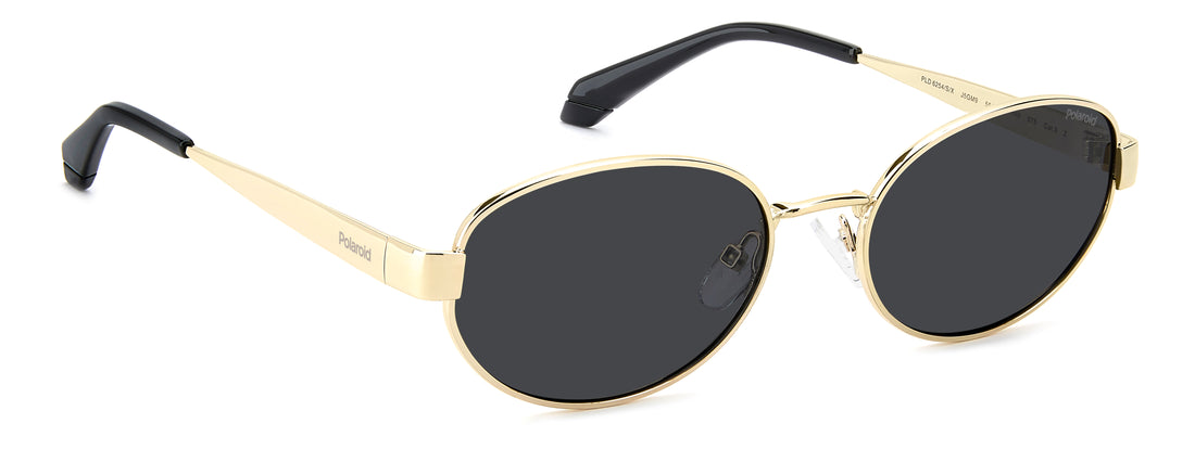 Occhiali da sole polaroid pld 6254/s/x j5g m9 dorado oval femenino taglia 55mm - Vista dettagliata