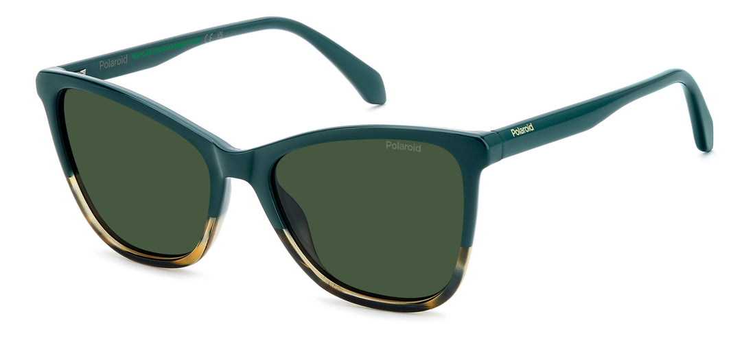 Occhiali da sole polaroid pld 4194/s cvt uc verde cat eye femenino taglia 55mm - Vista principale