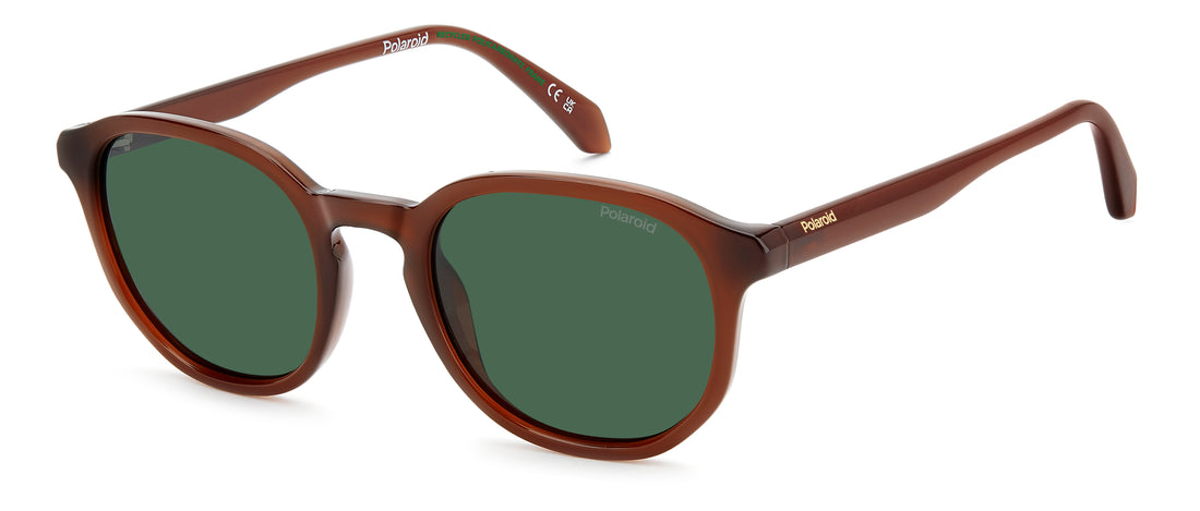 Sonnenbrillen polaroid pld 4195/s qgl uc marron square masculino größe 51mm - Hauptansicht