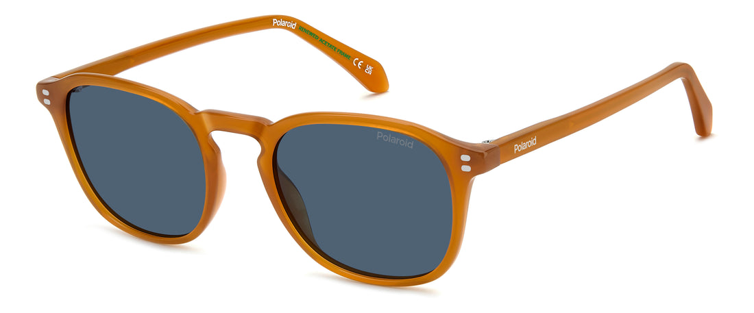 Sonnenbrillen polaroid pld 4203/s/x l7q c3 naranja round masculino größe 51mm - Hauptansicht