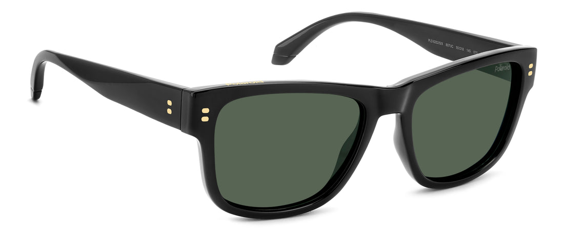 Occhiali da sole polaroid pld 6252/s/x 807 uc negro square masculino taglia 55mm - Vista dettagliata