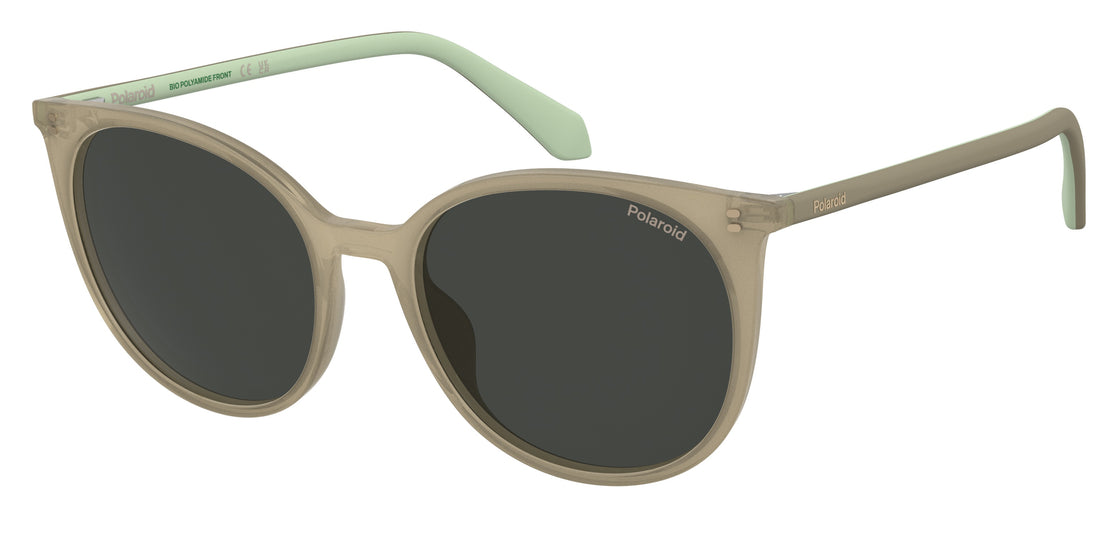 Óculos de sol polaroid pld 4208/s/x 79u m9 marron cat eye femenino tamanho 55mm - Vista principal