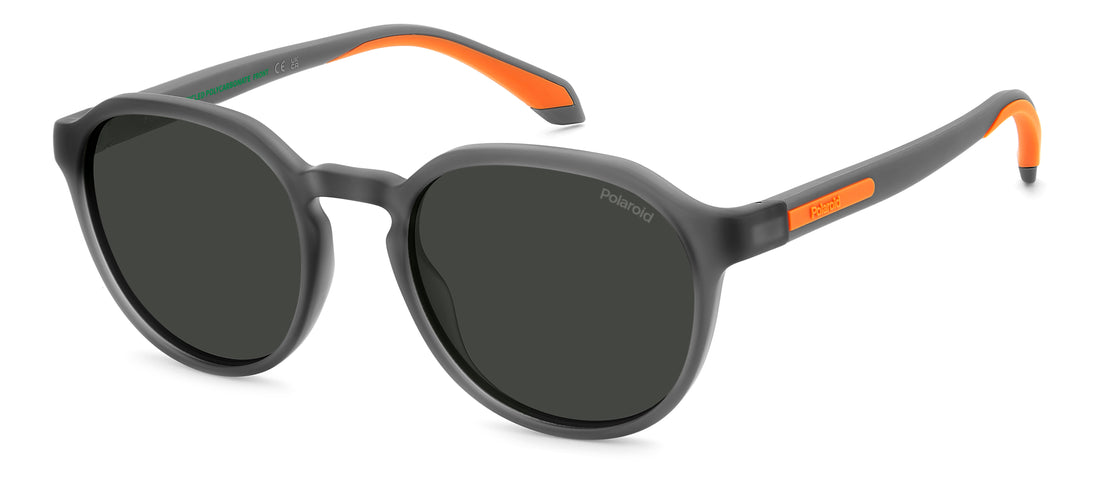 Sonnenbrillen polaroid pld 2170/s/x 2m8 m9 grey square masculino größe 52mm - Hauptansicht