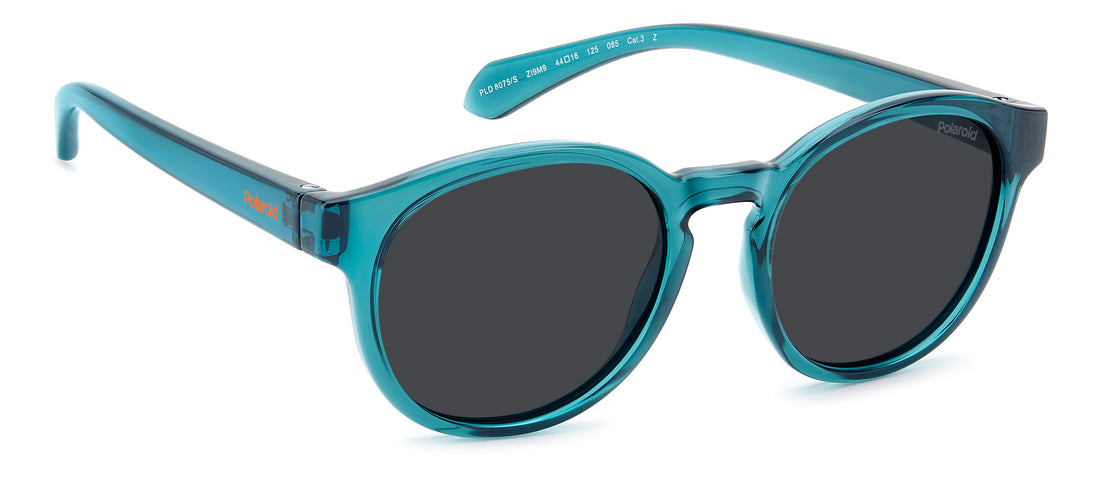 Sonnenbrillen polaroid kids pld 8075/s zi9 m9 verde pantos infantil größe 44mm - Detailansicht