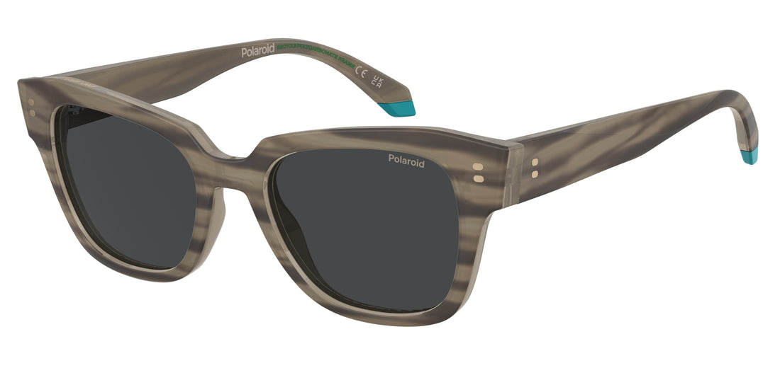 Occhiali da sole polaroid pld 6251/s/x wr9 m9 marron cat eye femenino taglia 51mm - Vista principale