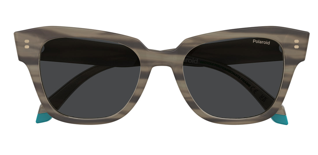 Occhiali da sole polaroid pld 6251/s/x wr9 m9 marron cat eye femenino taglia 51mm - Vista dettagliata