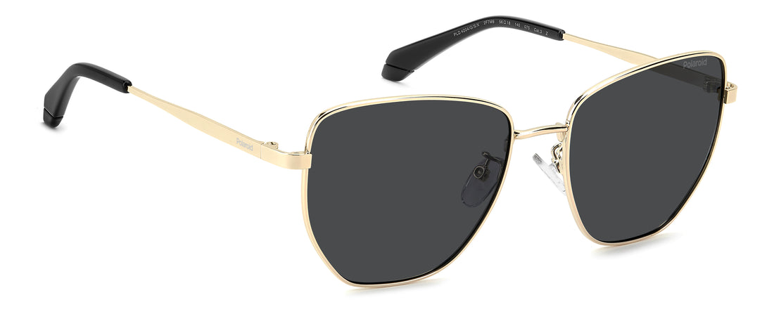 Gafas de sol polaroid pld 4204/g/s/x 2f7 m9 dorado square femenino talla 56mm - Vista de detalle